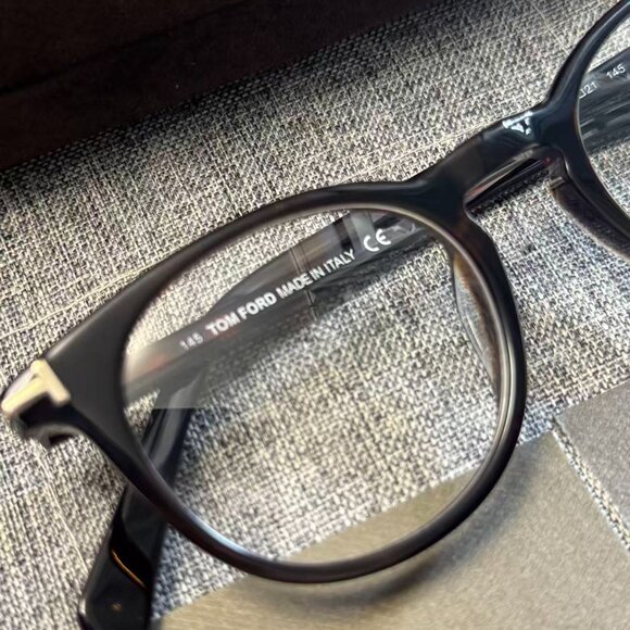 Tom Ford Tortoise Round Glasses - Viral Y2K Babe Vibe